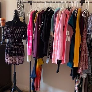 Boho off shoulder dress